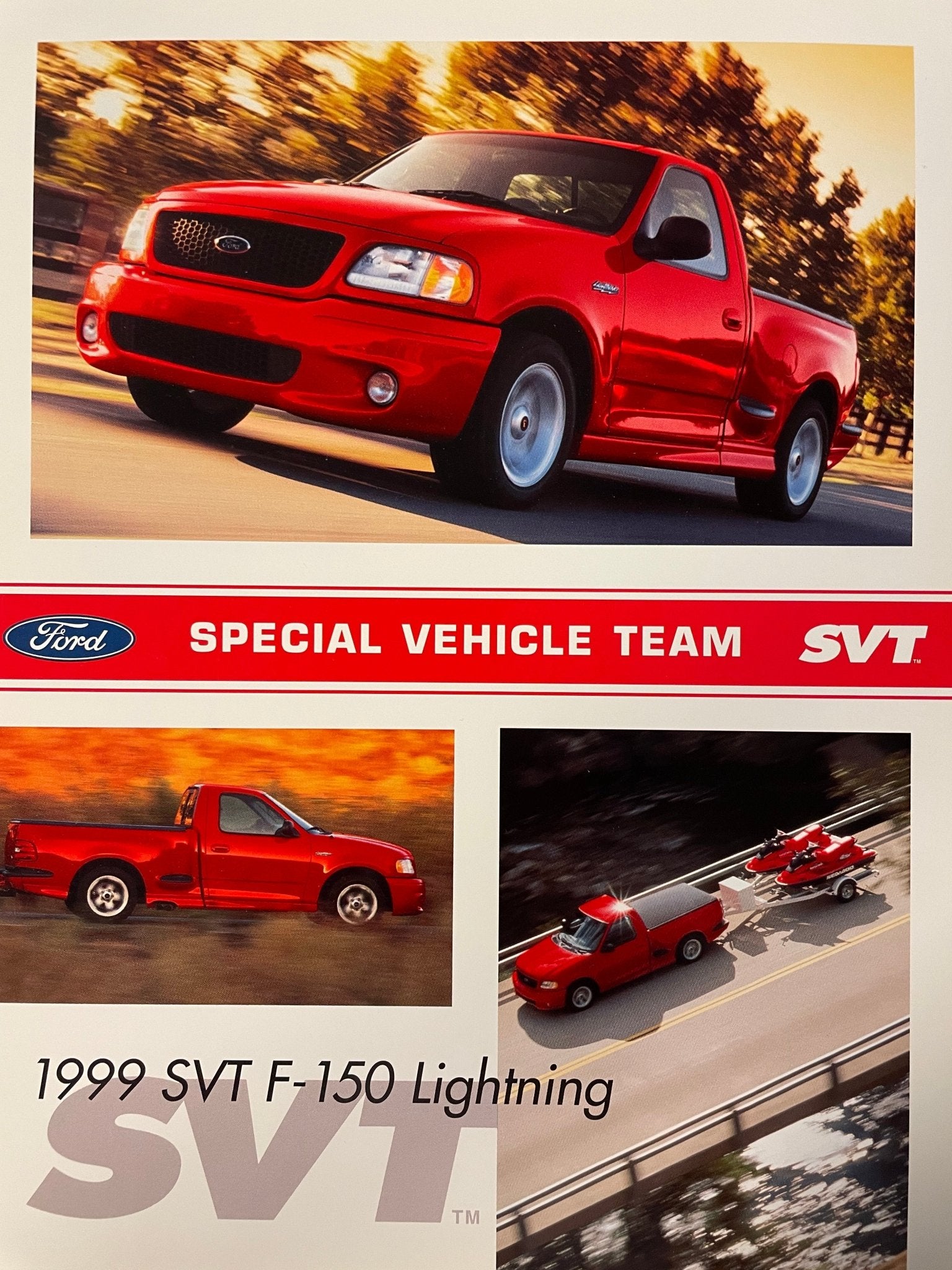 1999 Lightning Tech Data Card - Ford Show Parts